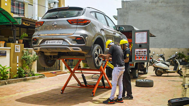 MG India launches service at home facility